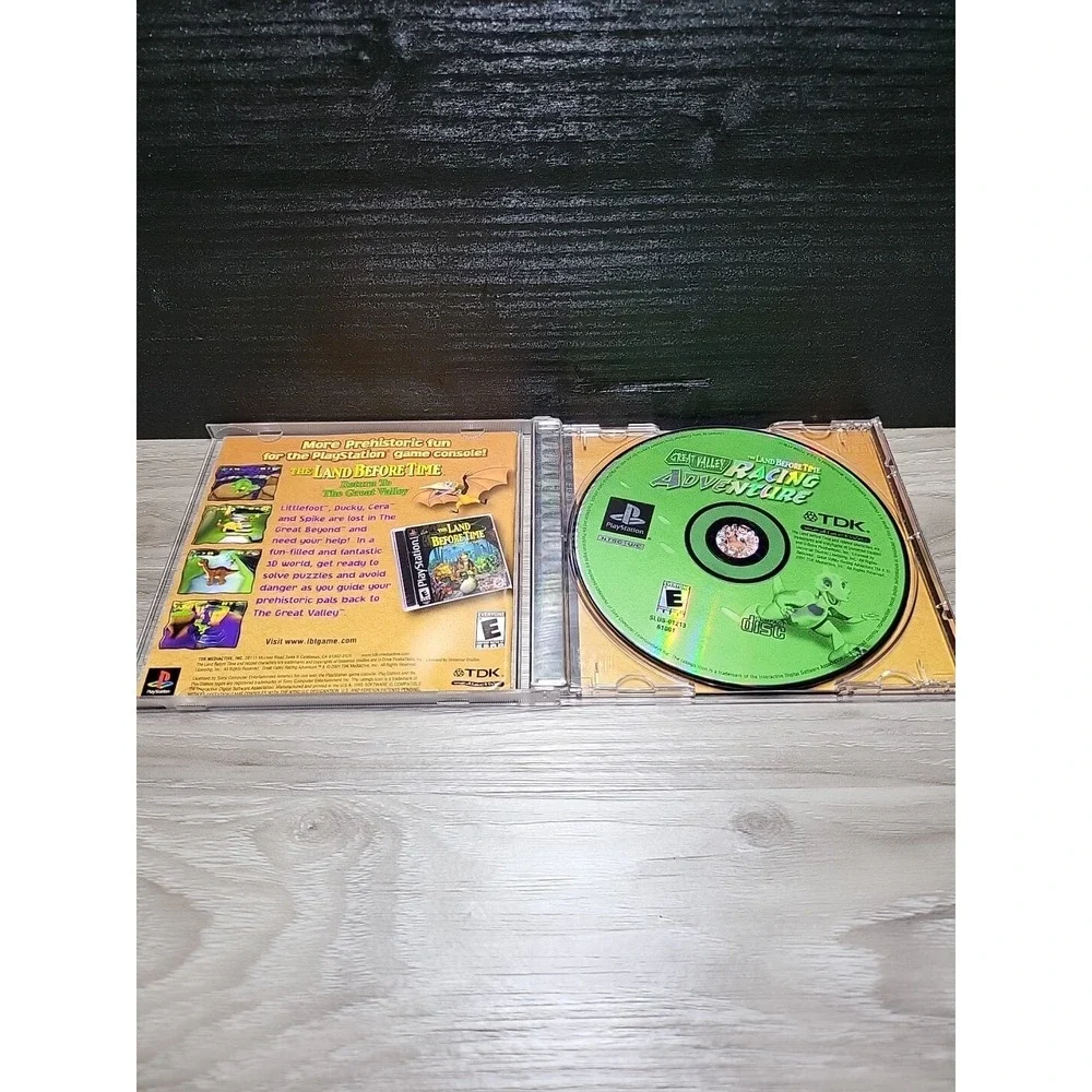 Land Before Time: Great Valley Racing Adventure (Sony PlayStation 1, 2001)